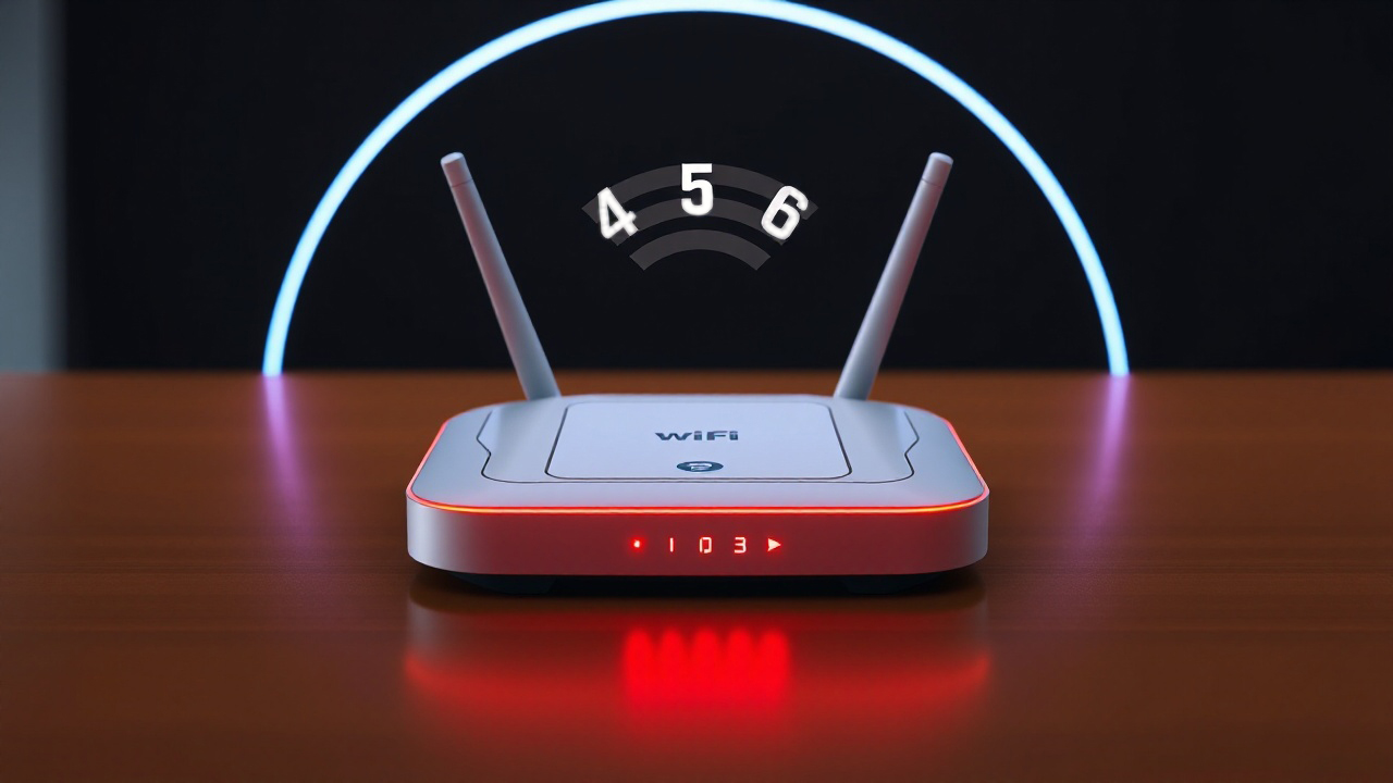 Wi-Fi роутер с визуализацией стандартов связи