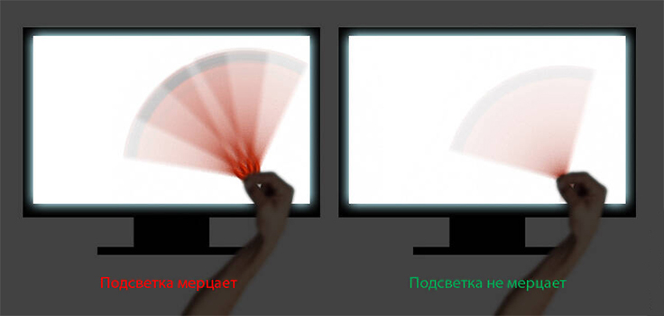 Проверка на ШИМ при помощи карандаша