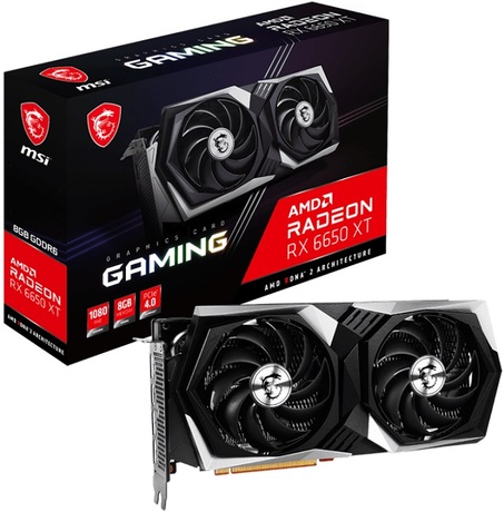 Купить Видеокарта AMD Radeon RX 6650 XT MSI RX 6650 XT GAMING 8G в ДНР по лучшей цене, Отзывы, Характеристики, Фото, Наличие. Фото 1