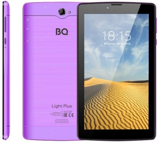 Купить Планшет 7" BQ Light Plus 2/16Гб Violet (BQ-7038G) в ДНР по лучшей цене, Отзывы, Характеристики, Фото, Наличие. Фото 1