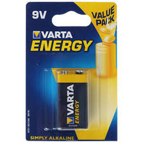 Купить Батарейка крона Varta Energy (4122229411) в ДНР по лучшей цене, Отзывы, Характеристики, Фото, Наличие. Фото 1