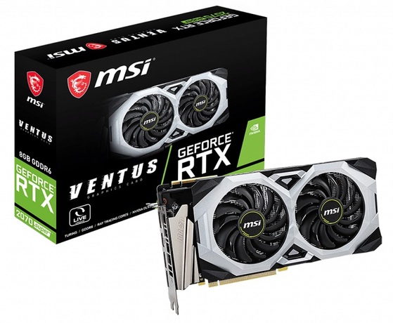 Купить Видеокарта nVidia RTX 2070 SUPER MSI RTX 2070 SUPER VENTUS в ДНР по лучшей цене, Отзывы, Характеристики, Фото, Наличие. Фото 1