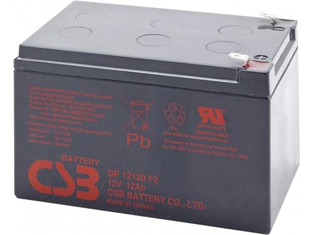 Купить Аккумуляторная батарея для ИБП CSB Battery GP12120 в ДНР по лучшей цене, Отзывы, Характеристики, Фото, Наличие. Фото 1