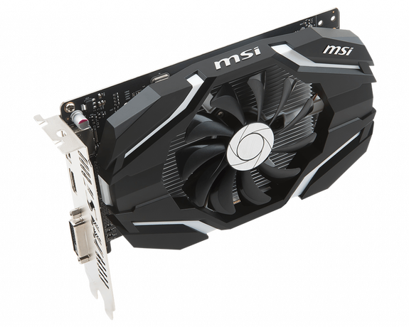 Купить Видеокарта nVidia GTX 1050Ti MSI GTX 1050 Ti 4G OCV1 в ДНР по лучшей цене, Отзывы, Характеристики, Фото, Наличие. Фото 4