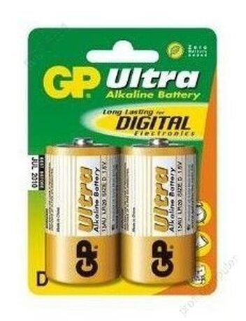 Купить Батарейка D GP Ultra (GP 13AU-CR2) в ДНР по лучшей цене, Отзывы, Характеристики, Фото, Наличие. Фото 1