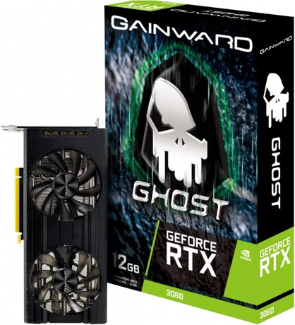 Купить Видеокарта nVidia RTX 3060 Gainward GeForce RTX 3060 GHOST (NE63060019K9-190AU) в ДНР по лучшей цене, Отзывы, Характеристики, Фото, Наличие. Фото 1