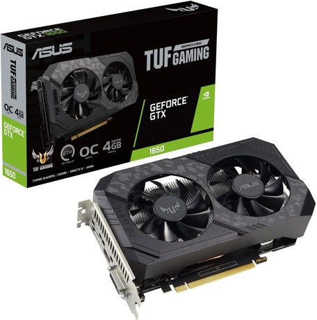 Купить Видеокарта nVidia GTX 1650 Asus TUF-GTX1650-O4GD6-P-V2-GAMING (90YV0GX2-M0NA00) в ДНР по лучшей цене, Отзывы, Характеристики, Фото, Наличие. Фото 1