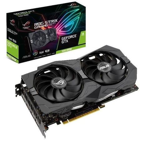 Купить Видеокарта nVidia GTX 1660 SUPER Asus ROG-STRIX-GTX1660S-A6G-GAMING (90YV0DW1-M0NA00) в ДНР по лучшей цене, Отзывы, Характеристики, Фото, Наличие. Фото 1