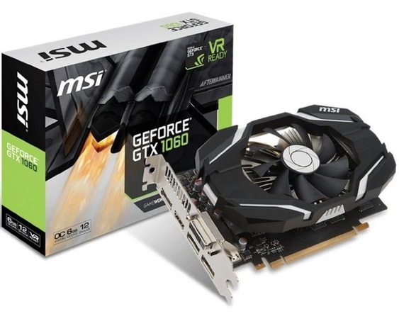 Купить Видеокарта nVidia GTX 1060 MSI GTX 1060 3GT OC в ДНР по лучшей цене, Отзывы, Характеристики, Фото, Наличие. Фото 1