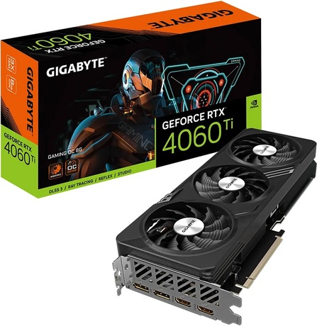 Купить Видеокарта nVidia RTX 4060Ti Gigabyte GV-N406TGAMING OC-8GD в ДНР по лучшей цене, Отзывы, Характеристики, Фото, Наличие. Фото 1