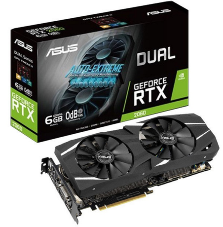 Купить Видеокарта nVidia RTX 2060 Asus DUAL-RTX2060-6G (90YV0CM3-M0NA00) в ДНР по лучшей цене, Отзывы, Характеристики, Фото, Наличие. Фото 1