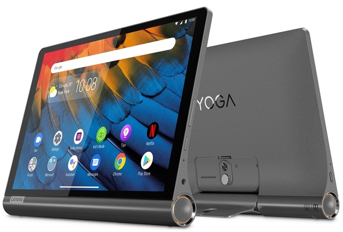 Купить Планшет 10.1" Lenovo Yoga Smart Tab YT-X705F 4/64Гб Black (ZA3V0013RU) в ДНР по лучшей цене, Отзывы, Характеристики, Фото, Наличие. Фото 1