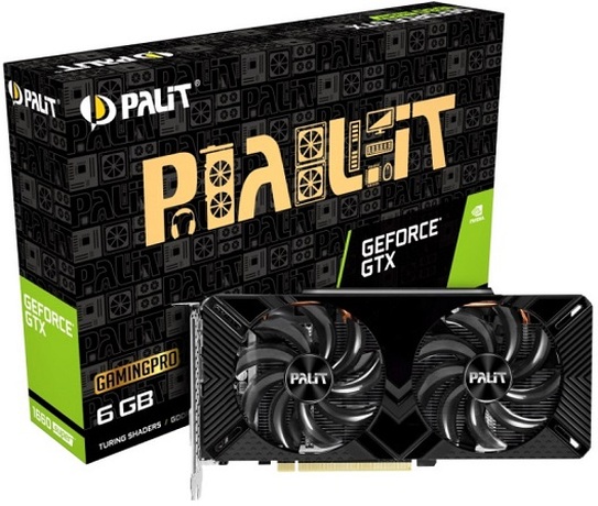 Купить Видеокарта nVidia GTX 1660 SUPER Palit GamingPro (NE6166S018J9-1160A) в ДНР по лучшей цене, Отзывы, Характеристики, Фото, Наличие. Фото 1