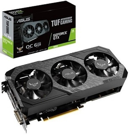 Купить Видеокарта nVidia GTX 1660 Asus TUF3-GTX1660-O6G-GAMING (90YV0D15-M0NA00) в ДНР по лучшей цене, Отзывы, Характеристики, Фото, Наличие. Фото 1