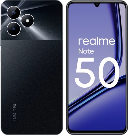 Купить Смартфон Realme Note 50 4/128Гб Black (RMX3834) в ДНР по лучшей цене, Отзывы, Характеристики, Фото, Наличие. Фото 1