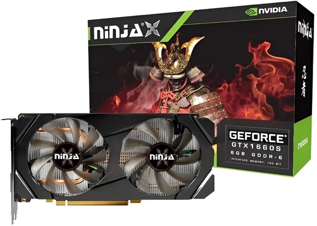 Купить Видеокарта nVidia GTX 1660 SUPER Sinotex Ninja GTX1660 Super (NF166SF66F) в ДНР по лучшей цене, Отзывы, Характеристики, Фото, Наличие. Фото 1