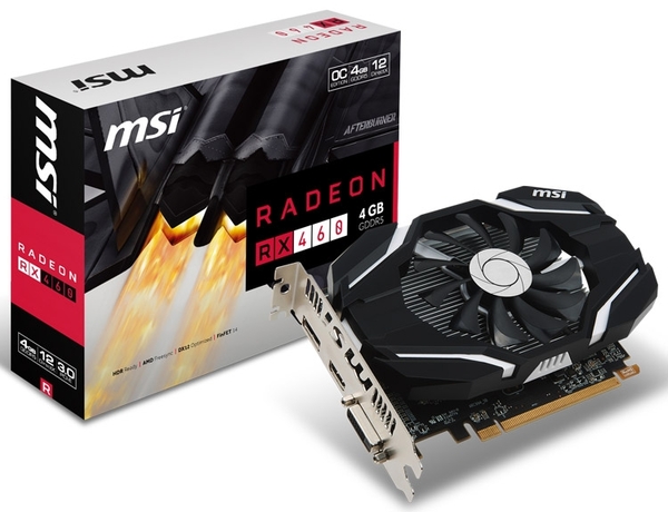 Купить Видеокарта AMD Radeon RX 460 MSI RX 460 4G OC в ДНР по лучшей цене, Отзывы, Характеристики, Фото, Наличие. Фото 1