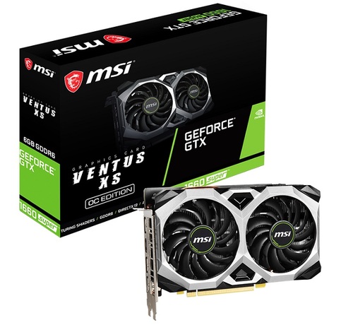 Купить Видеокарта nVidia GTX 1660 SUPER MSI GTX 1660 SUPER VENTUS XS OC в ДНР по лучшей цене, Отзывы, Характеристики, Фото, Наличие. Фото 1