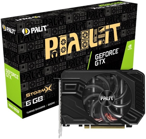 Купить Видеокарта nVidia GTX 1660 SUPER Palit StormX (NE6166S018J9-161F) в ДНР по лучшей цене, Отзывы, Характеристики, Фото, Наличие. Фото 1