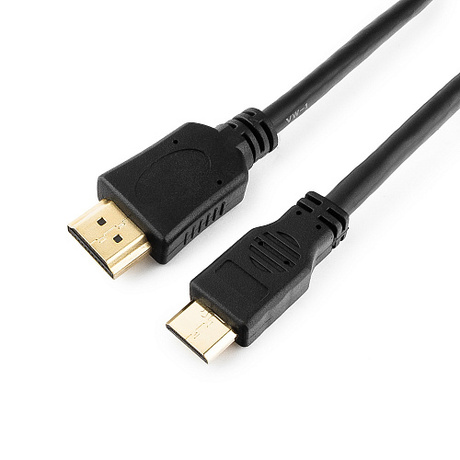 Купить Кабель HDMI-miniHDMI Cablexpert (CC-HDMI4C-6) в ДНР по лучшей цене, Отзывы, Характеристики, Фото, Наличие. Фото 1