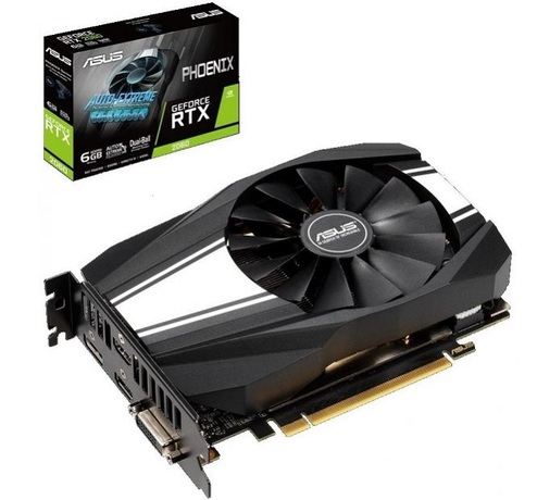 Купить Видеокарта nVidia GTX 1660Ti Asus PH-GTX1660TI-6G (90YV0CT1-M0NA00) в ДНР по лучшей цене, Отзывы, Характеристики, Фото, Наличие. Фото 1