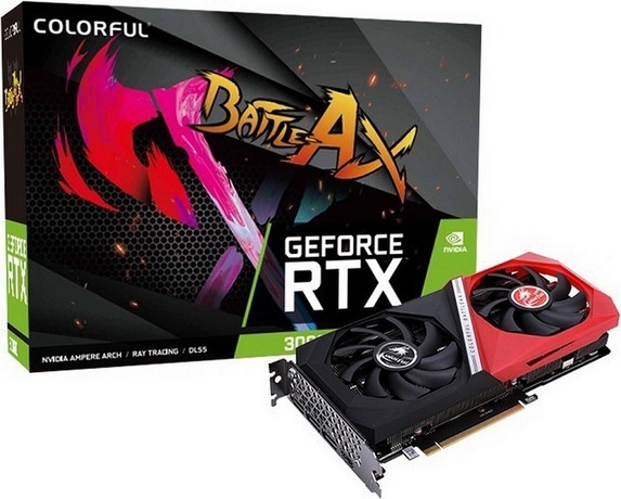 Купить Видеокарта nVidia RTX 3060 Colorful RTX 3060 NB DUO 12G V2 L-V в ДНР по лучшей цене, Отзывы, Характеристики, Фото, Наличие. Фото 1