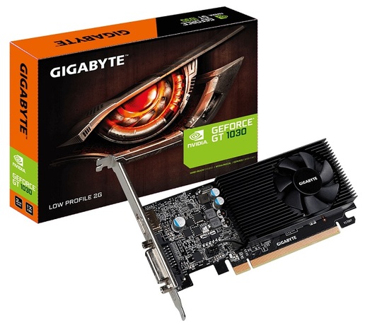 Купить Видеокарта nVidia GT 1030 Gigabyte GV-N1030D5-2GL в ДНР по лучшей цене, Отзывы, Характеристики, Фото, Наличие. Фото 1