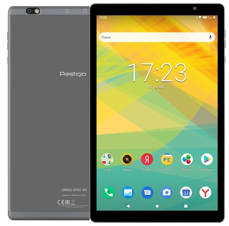 Купить Планшет 10.1" Prestigio Grace 4791 4G D 2/16Гб Grey (PMT4791_4G_D_CIS) в ДНР по лучшей цене, Отзывы, Характеристики, Фото, Наличие. Фото 1