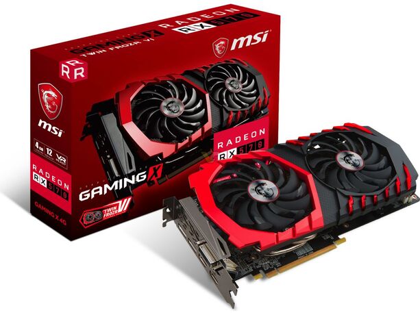 Купить Видеокарта AMD Radeon RX 570 MSI RX 570 Gaming X 4G в ДНР по лучшей цене, Отзывы, Характеристики, Фото, Наличие. Фото 1