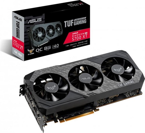 Купить Видеокарта AMD Radeon RX 5700 Asus TUF-3-RX5700XT-O8G-GAMING (90YV0DA0-M0NA00) в ДНР по лучшей цене, Отзывы, Характеристики, Фото, Наличие. Фото 1