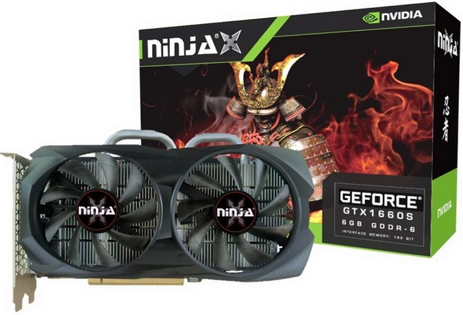 Купить Видеокарта nVidia GTX 1660 SUPER Sinotex Ninja GTX1660 Super (NH166SF66S) в ДНР по лучшей цене, Отзывы, Характеристики, Фото, Наличие. Фото 1