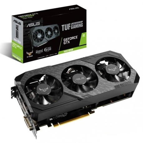 Купить Видеокарта nVidia GTX 1660 SUPER Asus TUF 3-GTX1660S-6G-GAMING (90YV0DS2-M0NA00) в ДНР по лучшей цене, Отзывы, Характеристики, Фото, Наличие. Фото 1