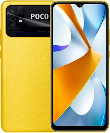 Купить Смартфон POCO C40 4/64Гб Yellow (220333QPG) в ДНР по лучшей цене, Отзывы, Характеристики, Фото, Наличие. Фото 1