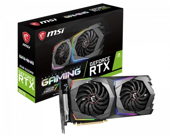 Купить Видеокарта nVidia RTX 2070 MSI RTX 2070 GAMING 8G в ДНР по лучшей цене, Отзывы, Характеристики, Фото, Наличие. Фото 1