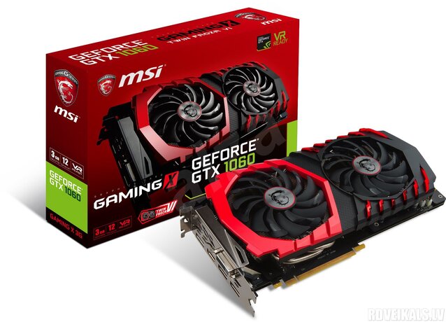 Купить Видеокарта nVidia GTX 1060 MSI GTX 1060 GAMING X 6G в ДНР по лучшей цене, Отзывы, Характеристики, Фото, Наличие. Фото 1