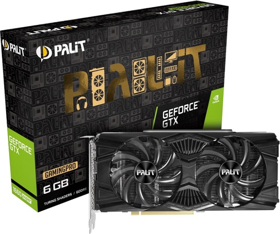 Купить Видеокарта nVidia GTX 1660 SUPER Palit GP 6G (NE6166S018J9-1160A-1) в ДНР по лучшей цене, Отзывы, Характеристики, Фото, Наличие. Фото 1