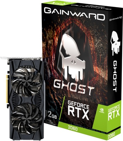 Купить Видеокарта nVidia RTX 2060 Gainward GeForce RTX 2060 GHOST (NE62060018K9-1160L) в ДНР по лучшей цене, Отзывы, Характеристики, Фото, Наличие. Фото 1