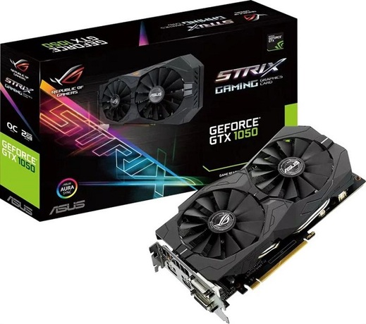 Купить Видеокарта nVidia GTX 1050 Asus STRIX-GTX1050-O2G-GAMING (90YV0AD0-M0NA00) в ДНР по лучшей цене, Отзывы, Характеристики, Фото, Наличие. Фото 1