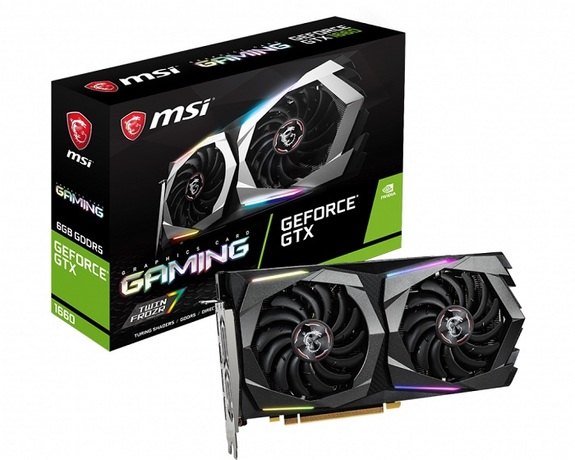 Купить Видеокарта nVidia GTX 1660 MSI GTX 1660 GAMING 6G в ДНР по лучшей цене, Отзывы, Характеристики, Фото, Наличие. Фото 1