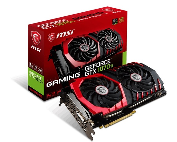 Купить Видеокарта nVidia GTX 1070Ti MSI GTX 1070Ti GAMING 8G в ДНР по лучшей цене, Отзывы, Характеристики, Фото, Наличие. Фото 1