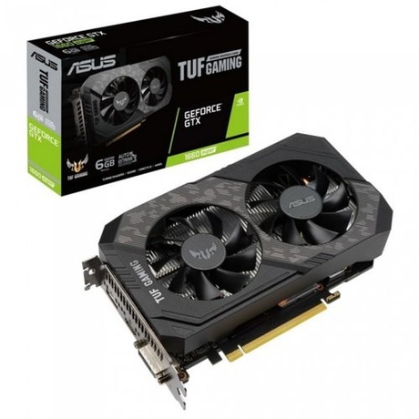 Купить Видеокарта nVidia GTX 1660 SUPER Asus TUF-GTX1660S-6G-GAMING (90YV0DT3-M0NA00) в ДНР по лучшей цене, Отзывы, Характеристики, Фото, Наличие. Фото 1