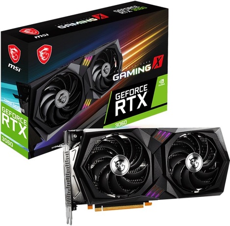 Купить Видеокарта nVidia RTX 3060 MSI RTX 3060 GAMING X 12G в ДНР по лучшей цене, Отзывы, Характеристики, Фото, Наличие. Фото 1