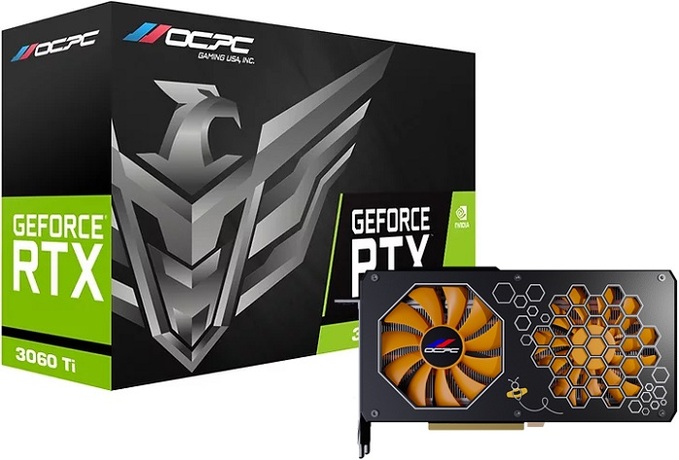 Купить Видеокарта nVidia RTX 3060Ti OCPC RTX 3060 Ti MIR 8G (OCVN3060TIG8MIR) в ДНР по лучшей цене, Отзывы, Характеристики, Фото, Наличие. Фото 1