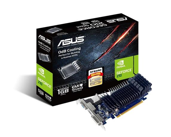 Купить Видеокарта nVidia GT 210 Asus 210-SL-TC1GD3-L (90-C1CSI0-L0UANAYZ) в ДНР по лучшей цене, Отзывы, Характеристики, Фото, Наличие. Фото 1