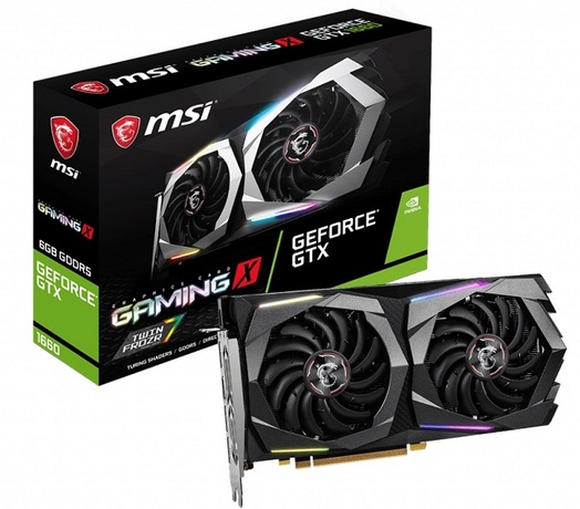 Купить Видеокарта nVidia GTX 1660 MSI GTX 1660 GAMING X 6G в ДНР по лучшей цене, Отзывы, Характеристики, Фото, Наличие. Фото 1