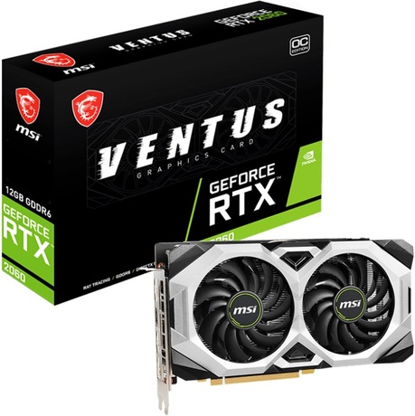 Купить Видеокарта nVidia RTX 2060 MSI RTX 2060 VENTUS OC в ДНР по лучшей цене, Отзывы, Характеристики, Фото, Наличие. Фото 1