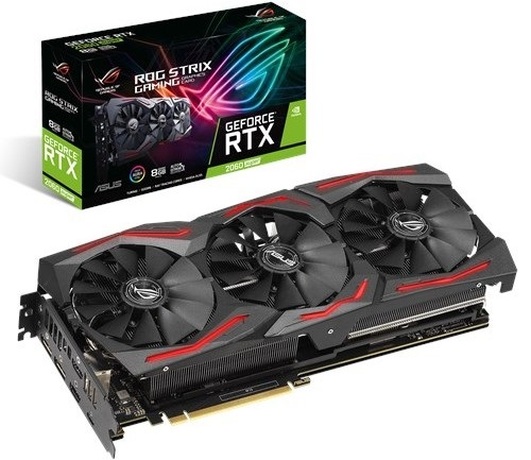 Купить Видеокарта nVidia RTX 2060 SUPER Asus ROG-STRIX-RTX2060S-8G-GAMING (90YV0DG2-M0NA00) в ДНР по лучшей цене, Отзывы, Характеристики, Фото, Наличие. Фото 1