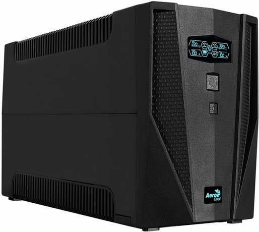 Купить ИБП 1500 ВА AeroCool Aero Shield C1500 (4710700957967) в ДНР по лучшей цене, Отзывы, Характеристики, Фото, Наличие. Фото 1