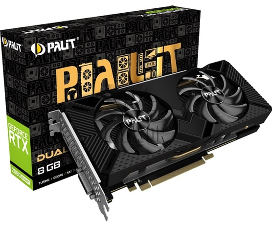 Купить Видеокарта nVidia RTX 2060 SUPER Palit PA-RTX2060 Super Dual 8G (NE6206S018P2-1160A) в ДНР по лучшей цене, Отзывы, Характеристики, Фото, Наличие. Фото 1