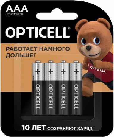 Купить Батарейка AAA OPTICELL Basic в ДНР по лучшей цене, Отзывы, Характеристики, Фото, Наличие. Фото 1